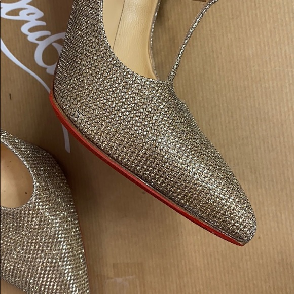 Christian Louboutin Glitter Heels - Picture 3 of 16